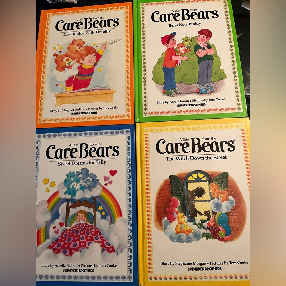Vintage Care Bear Books 1983